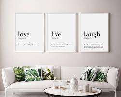 Live Laugh Love Definition Printable