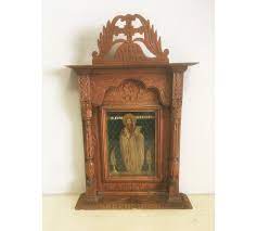 Antique Saint Vasilios Cabinet Icon