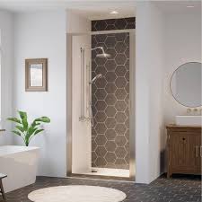 Framed Continuous Hinged Shower Door