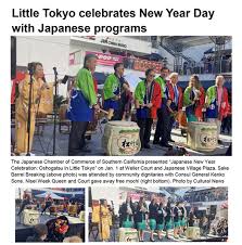 Little Tokyo Celebrates New Year Day
