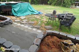 Diy Stamped Concrete Patio How To