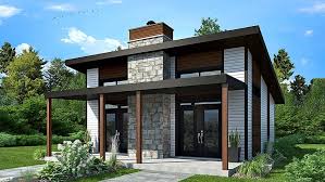 House Plan 76474 Modern Style With