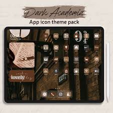 Dark Academia Ipad Aesthetic Icons
