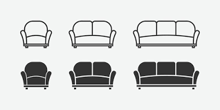 Couch Logo Vector Art Icons And