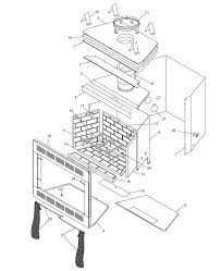 Wood Burning Fireplace Wrt2036wsi