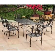 Madison Wrought Iron 7 Piece