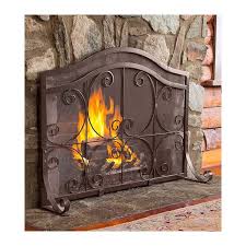 Flat Guard Fireplace Fire Screen