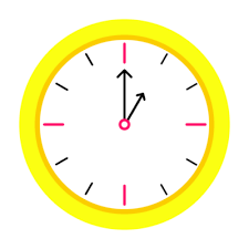 O Clock Time Sign Design Icon 9826881 Png