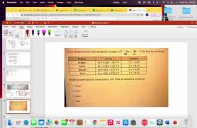 Four Students Factor The Quadratic