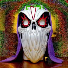 Grave Digger Skull Mask Hooded Pvc