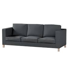 Karlanda 3 Seater Sofa Cover Graphite