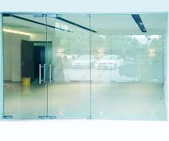 Plain Office Glass Door For Home Hotel