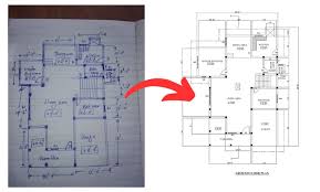 Design 2d Drawing For Floor Plan And