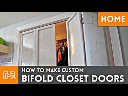 How To Make Custom Bifold Closet Doors