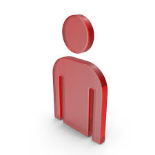Red Glass Man Icon Png Images Psds