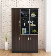 Buy Icon Office Cabinet In Fumed Oak