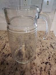 66 Ounce Clear Glass Pitcher