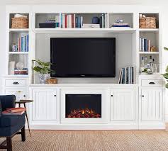 Aubrey Electric Fireplace Media Cabinet