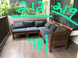 Outdoor Sofa Set 5 Seats Furniture