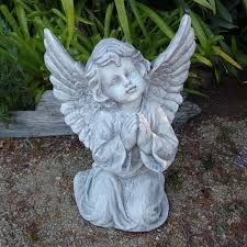 Cherub Angel Praying Garden Ornament