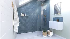 Patterns Tiles Bathroom Wall Panels