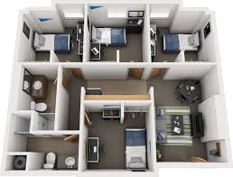 Student Apartment Floor Plans In The