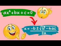 The Quadratic Formula From Ax2 Bx C