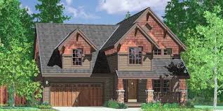 House Plan With Home Office For Narrow Lot