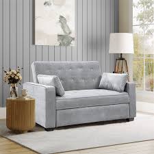 Serta Monroe Queen Convertible Loveseat