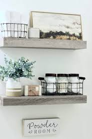How To Decorate Bathroom Shelves