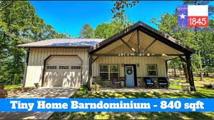Tiny Home Barndominium Tour 1 Bedroom