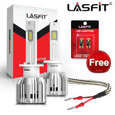 lasfit h1 led headlight bulbs high drl
