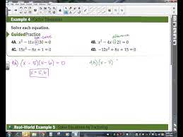 4 3 Solving Quadratic Equations By