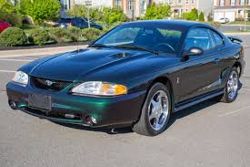 1996 Ford Mustang Svt Cobra With Rare