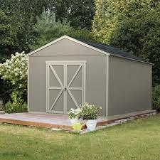 Outdoor Wood Storage Shed