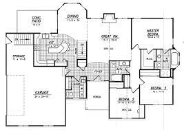 House Plan 59637 Traditional Style