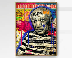 Pop Art Picasso Art Poster