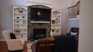 Slide Wide Shot Of Living Room With