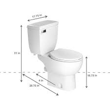 Saniflo 2 Piece 1 28 Gpf Single Flush