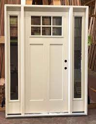 6 Lite Craftsman Exterior Door