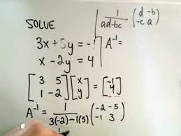 Linear Equations Using Inverses