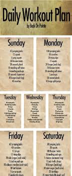 Daily Workout Plan I 39 M Going To Do