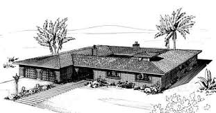 Original Retro Midcentury House Plans