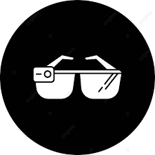 Smart Glasses Icon For Ar Technology