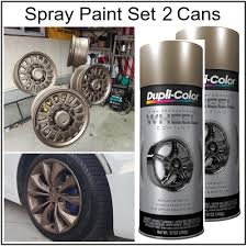 Metallic Bronze Wheels Spray Paint Rim