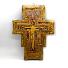 San Damiano Wooden Crucifix Handmade