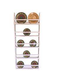 Wall Hanging Plate Rack And Platter