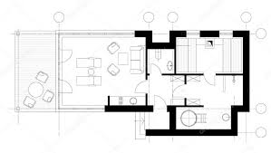 Sauna Plan View With Standard Furniture