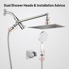 Heemli Rainfall Shower Head Combo 5