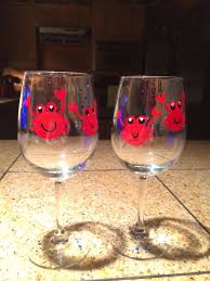 More Painted Wine Glasses Testors